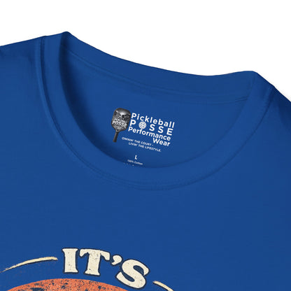 Dink O’Clock Pickleball T‑Shirt — Retro Beach 'It's Dink O'Clock Somewhere' Tee