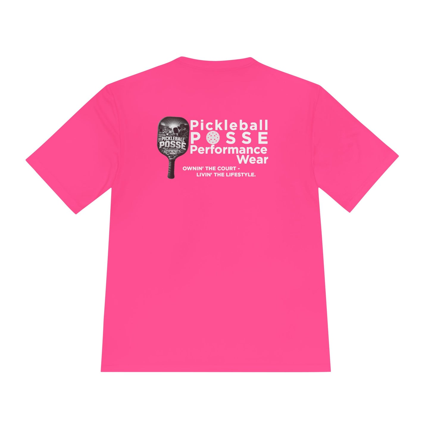 Pickleball Posse Performance Tee — Moisture‑Wicking Athletic Shirt