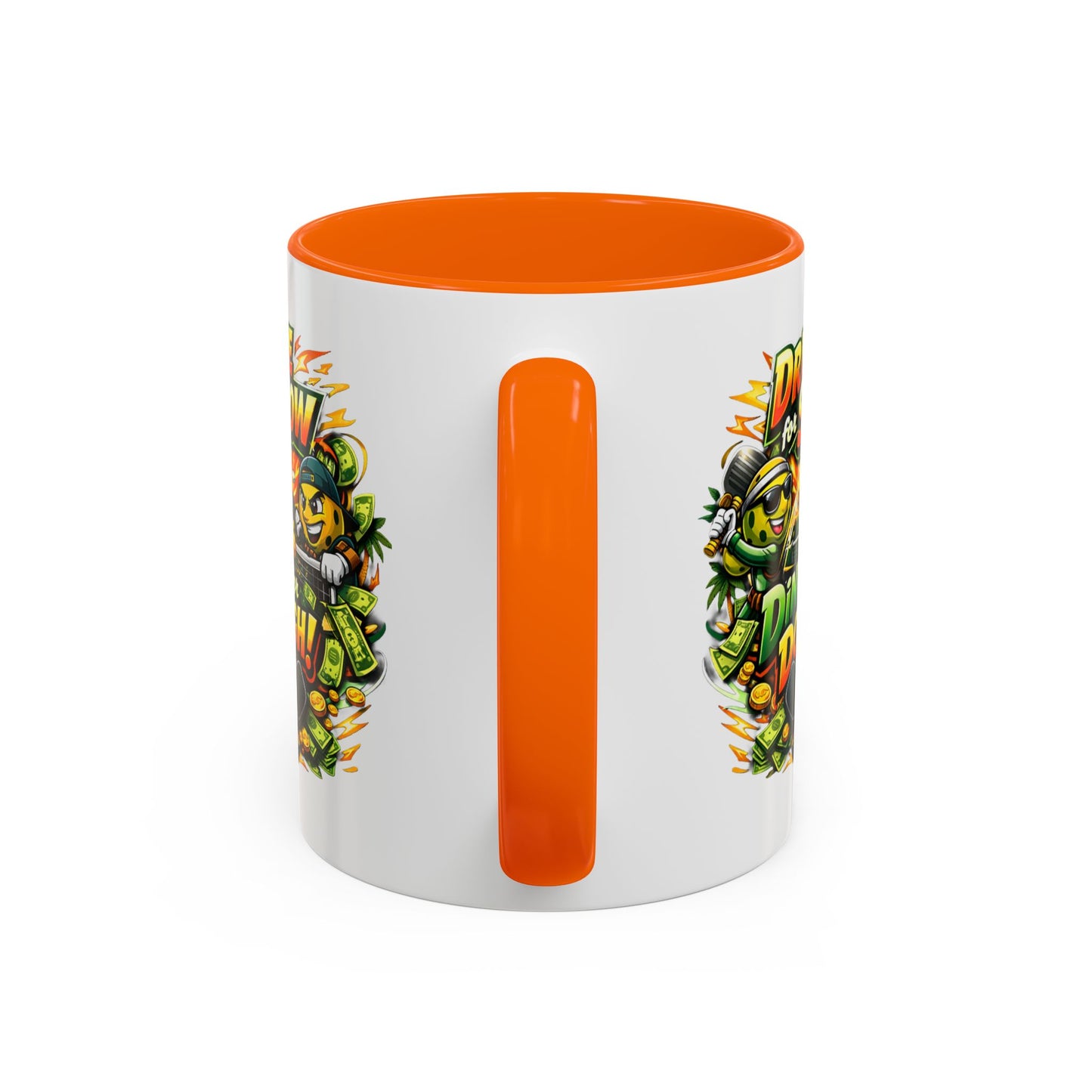 Pickleball Coffee Mug — “Drive for Show, Dink for Dough!” Accent Ceramic Mug (11/15oz)