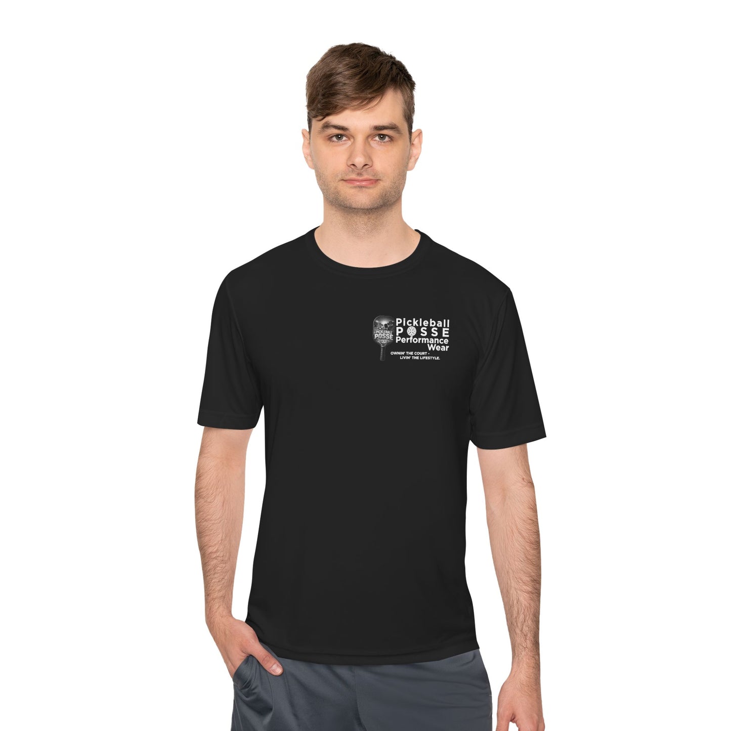 Pickleball Posse Performance Tee — Moisture‑Wicking Athletic Shirt