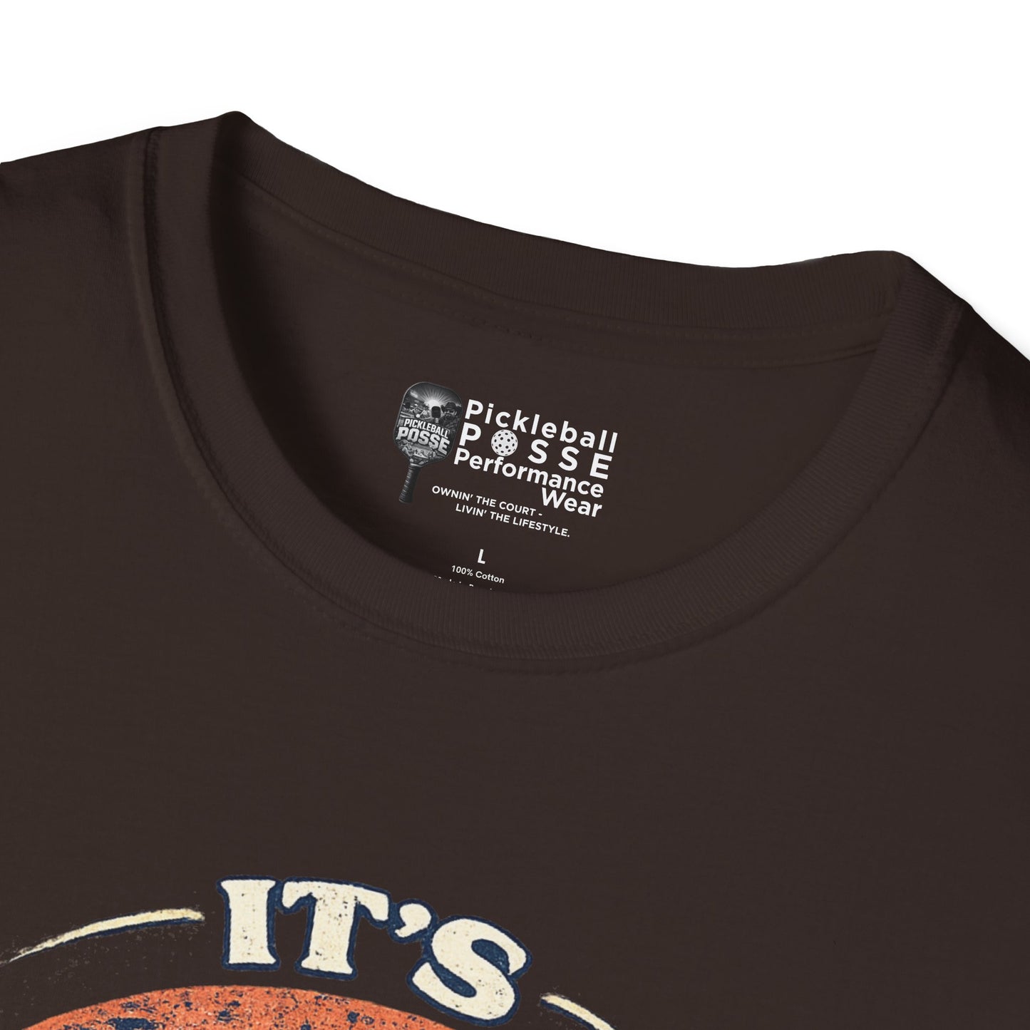 Dink O’Clock Pickleball T‑Shirt — Retro Beach 'It's Dink O'Clock Somewhere' Tee