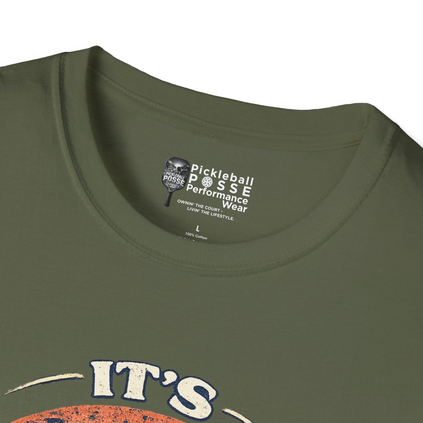 Dink O’Clock Pickleball T‑Shirt — Retro Beach 'It's Dink O'Clock Somewhere' Tee