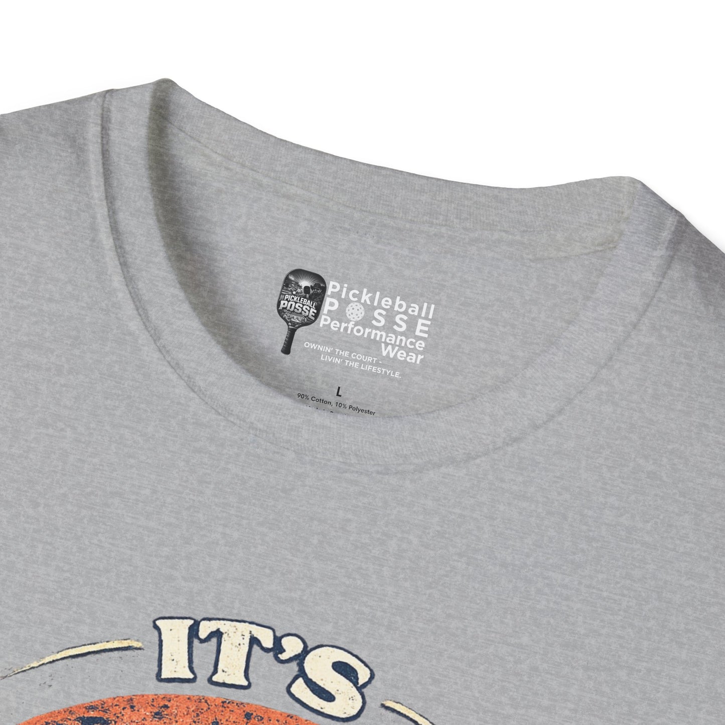 Dink O’Clock Pickleball T‑Shirt — Retro Beach 'It's Dink O'Clock Somewhere' Tee
