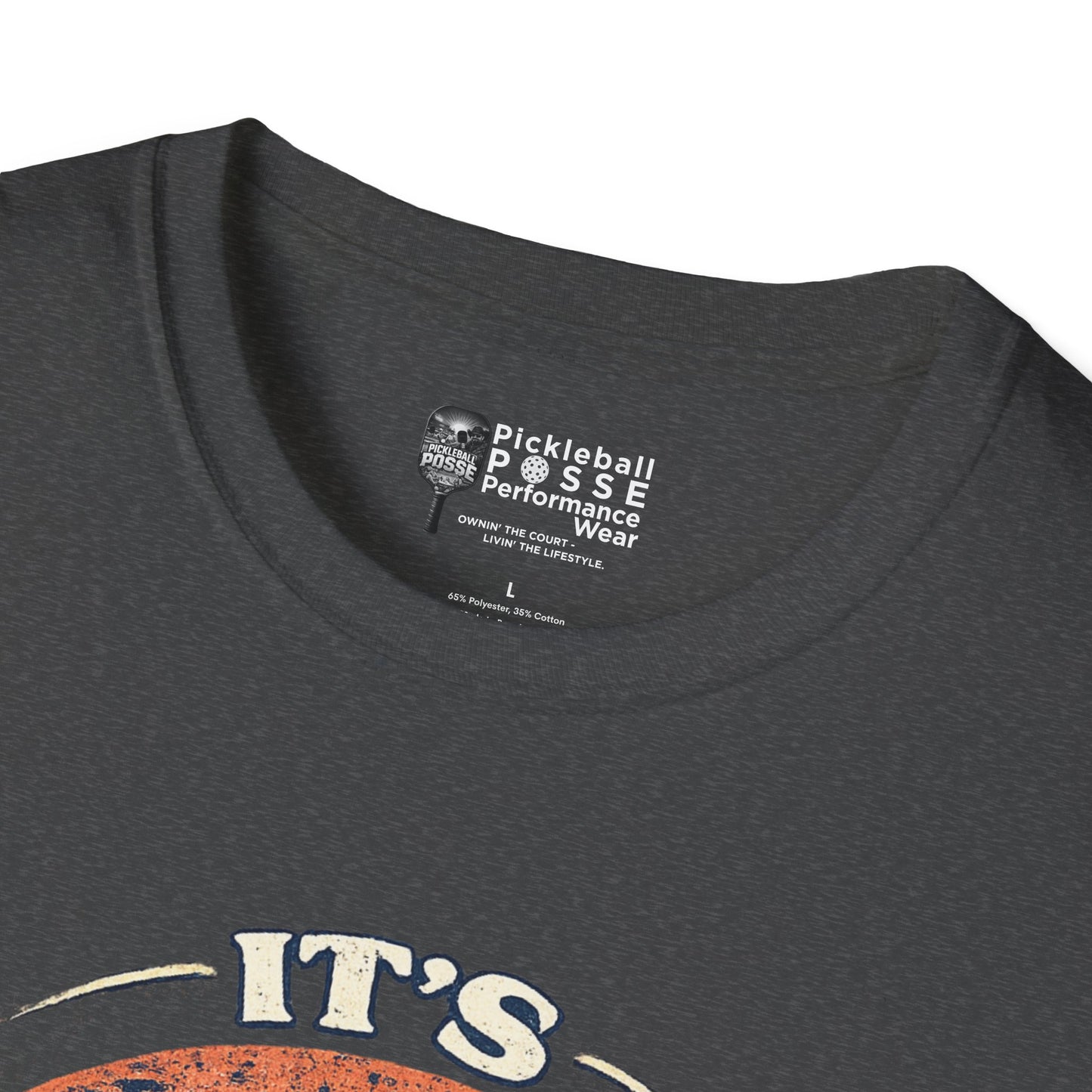Dink O’Clock Pickleball T‑Shirt — Retro Beach 'It's Dink O'Clock Somewhere' Tee
