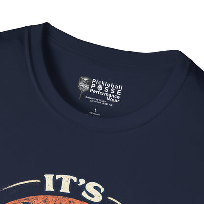 Dink O’Clock Pickleball T‑Shirt — Retro Beach 'It's Dink O'Clock Somewhere' Tee