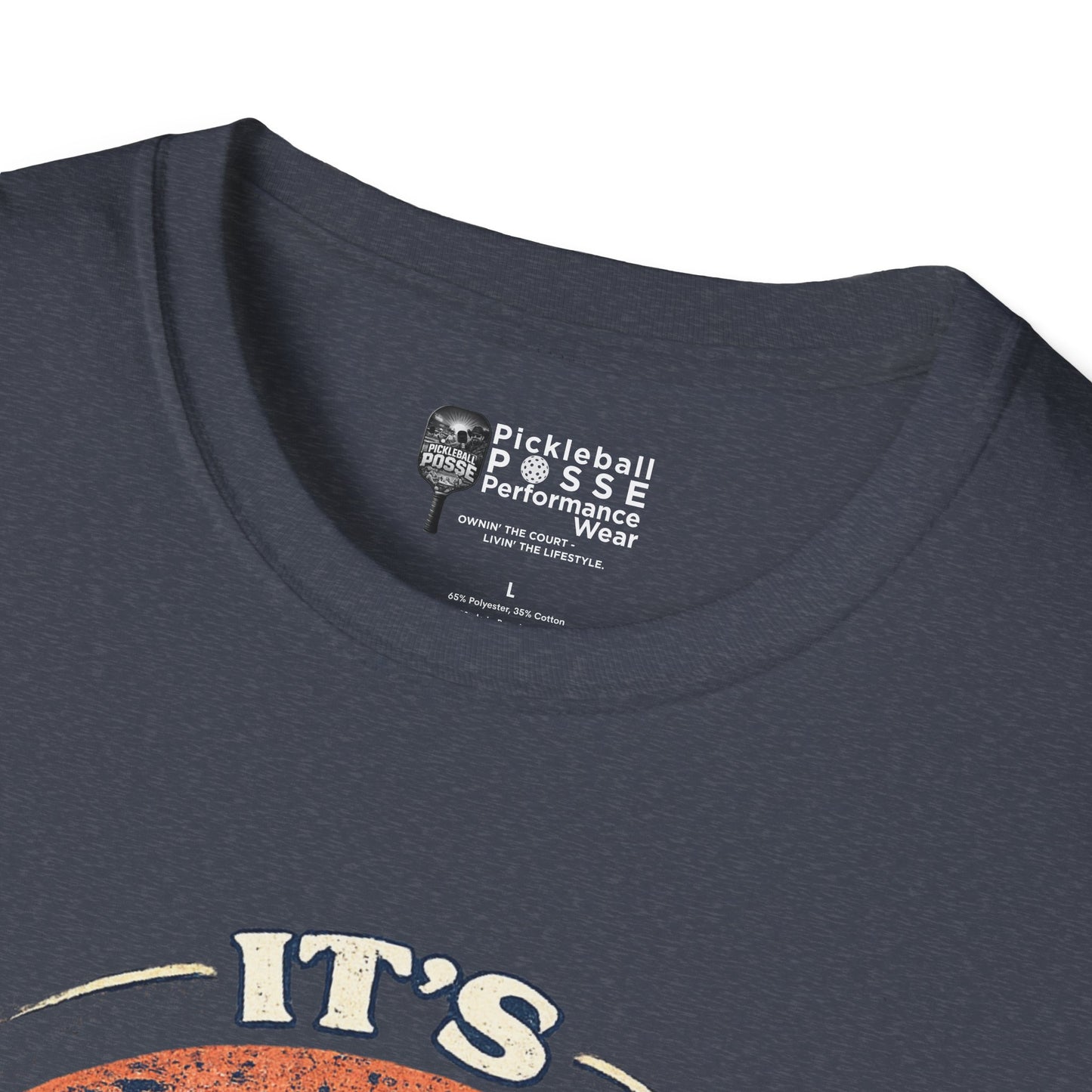 Dink O’Clock Pickleball T‑Shirt — Retro Beach 'It's Dink O'Clock Somewhere' Tee